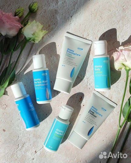 Дорожный набор очищение в косметичке