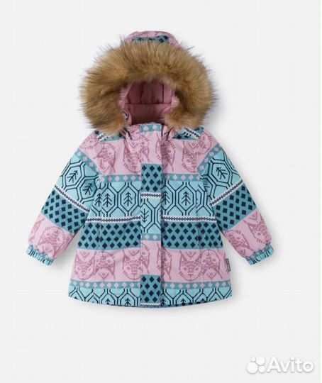 Зимняя куртка reima 3 снежинки 122,128