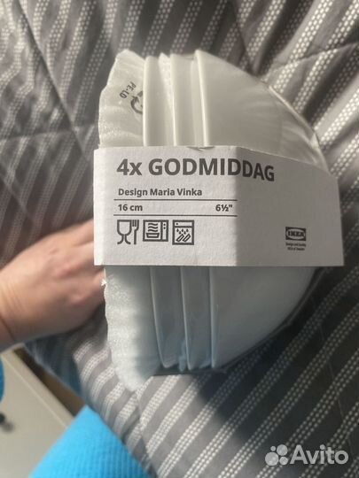 Набор тарелок Икеа Godmiddag