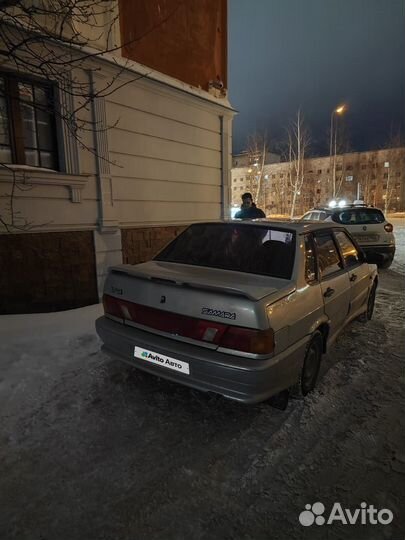 ВАЗ 2115 Samara 1.5 МТ, 2002, 220 000 км
