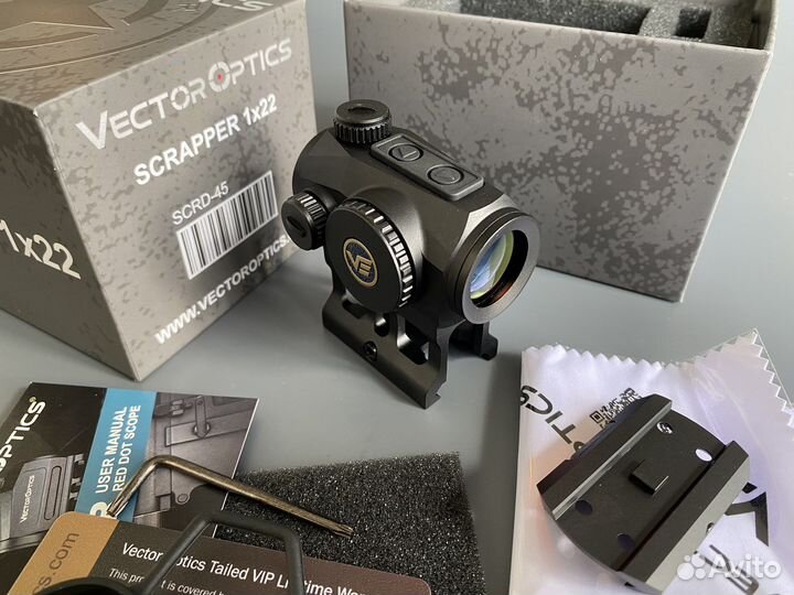 Коллиматорный прицел Vector Optics Scrapper 1x22