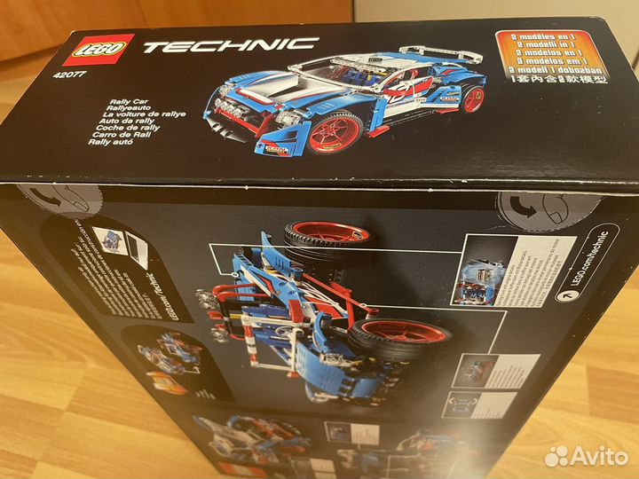 Конструктор новый Lego Technic 42077 Гоночный авто