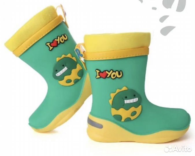 Резиновые сапоги детские