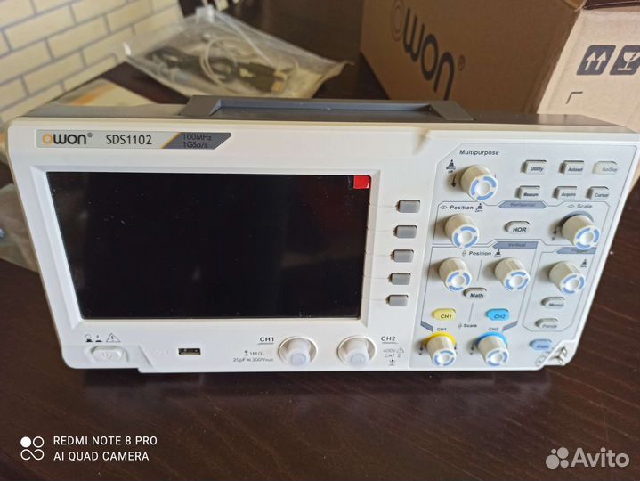 Осциллограф owon SDS1102