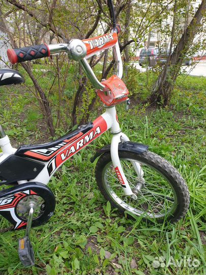 Велосипед детский для ребёнка 3-6 лет, 16