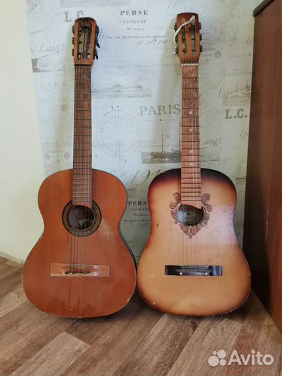 Гитара СССР шестиструнная