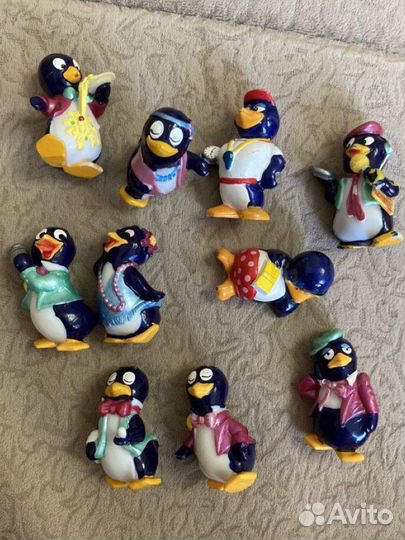 Коллекция пингвинов из kinder