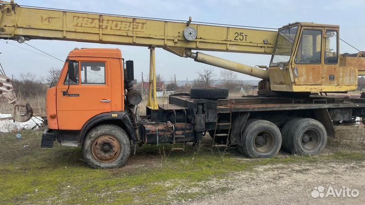 КАМАЗ 65115 с КМУ, 2004