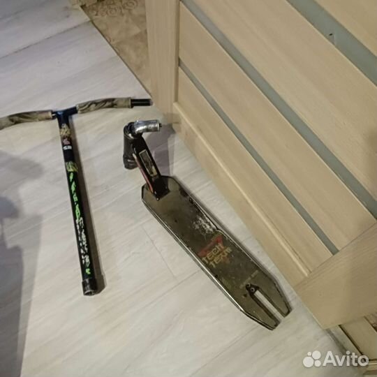 Трюковой самокат по запчастям