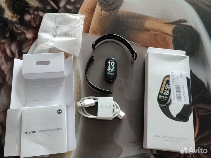 Фитнес браслет xiaomi smart band 8 NFC