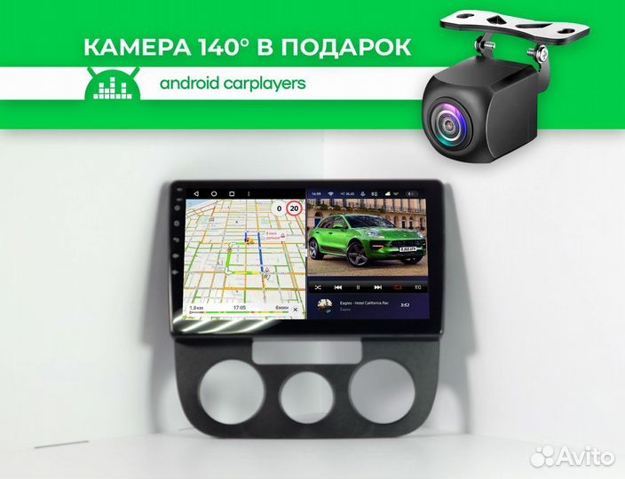 Магнитола CC3 2K Jetta 5 05-10 manual A\C