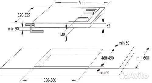 Варочная панель Gorenje GCE691BSC