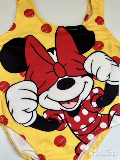 Купальник для девочки слитный Minnie