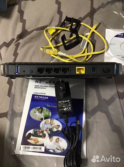 Роутер Netgear N600-wndr3400v2