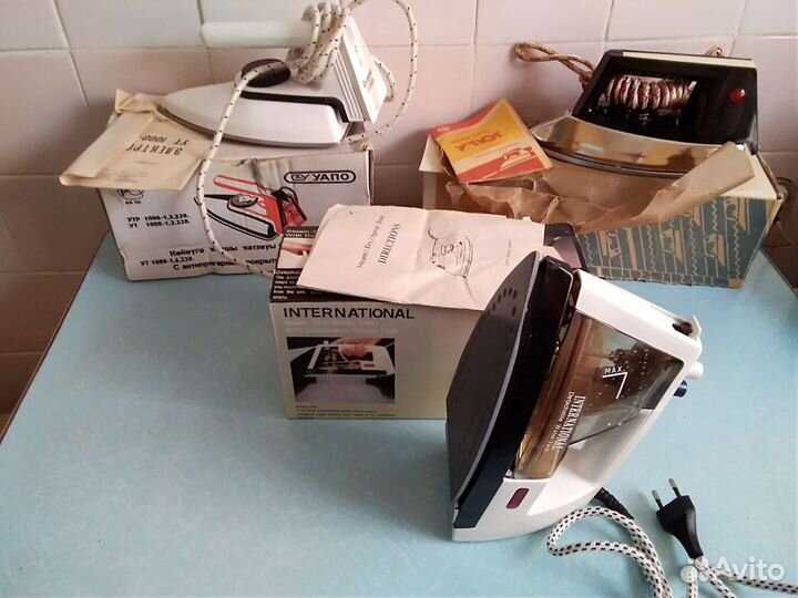 Утюги СССР новые и бу большой выбор