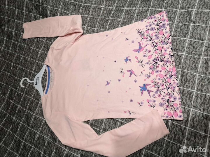 Джемпер/кофта новый sela д/дев 12лет,р.152 розовый
