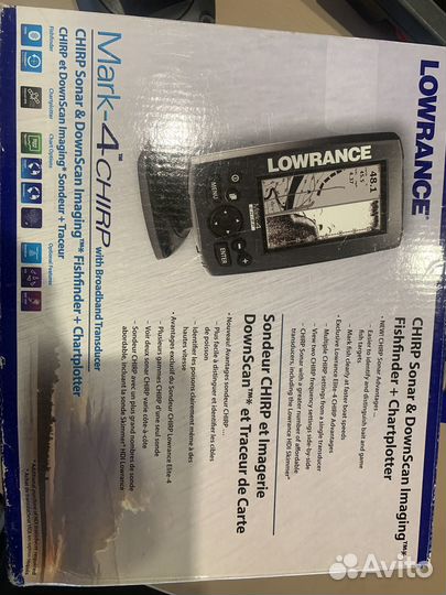 Эхолот lowrance mark 4