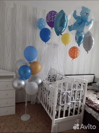 Детская кровать и комод+