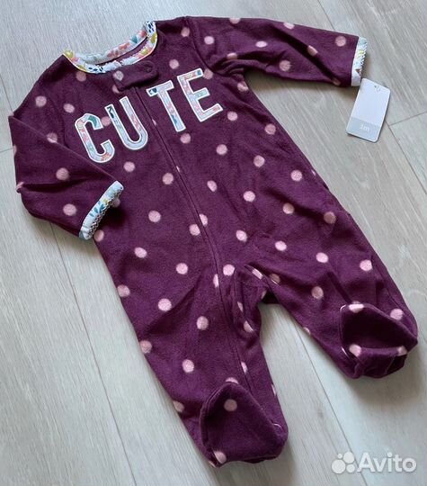 Флисовый комбинезон