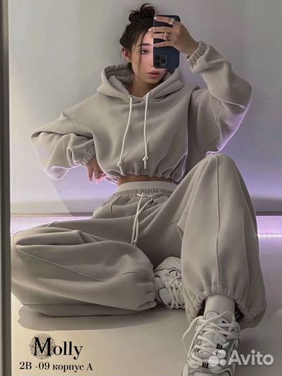 Спортивный костюм женский на флисе