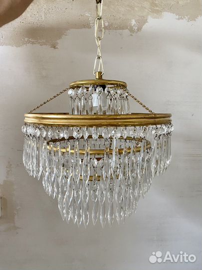 Люстра хрустальная