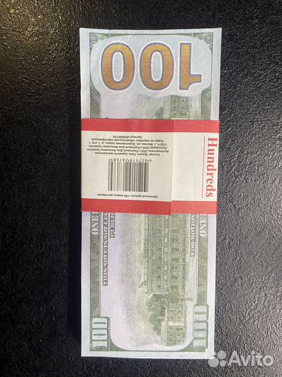 Купюры деньги доллары из магазина приколов