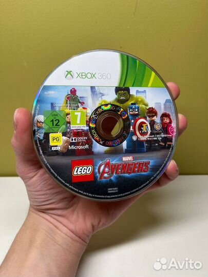 Диск Lego Marvel xbox 360