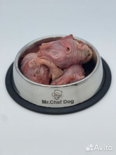 Куриные головы и лапы для собак