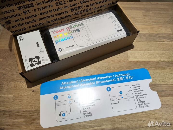Игровая приставка Valve Steam Deck 64, 256, 512gb