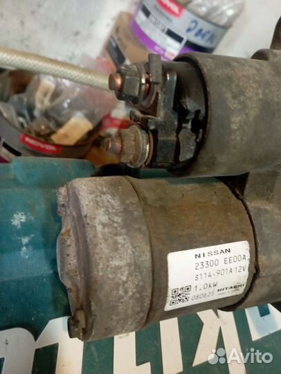 Стартер Ниссан Тиида С11 1.6 HR16