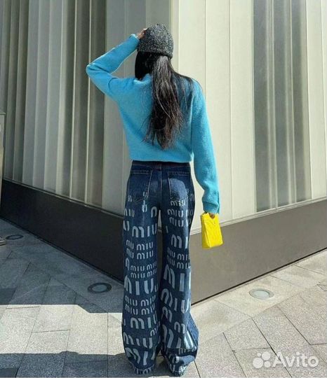 Джинсы miu miu