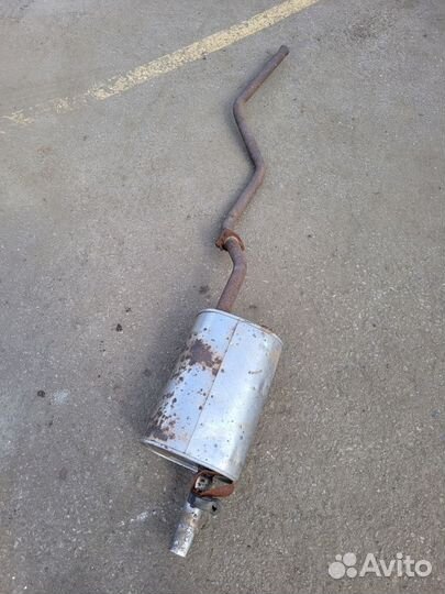 Глушитель банка задняя от Lancer 9