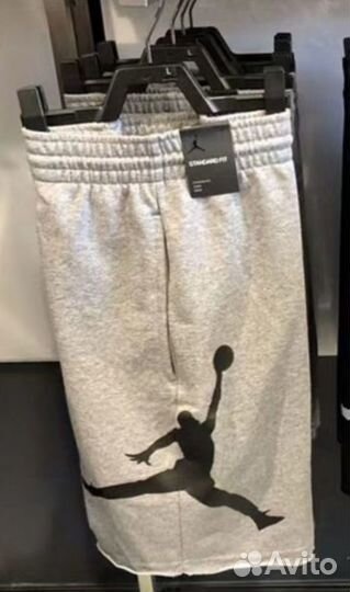 Шорты nike jordan серые