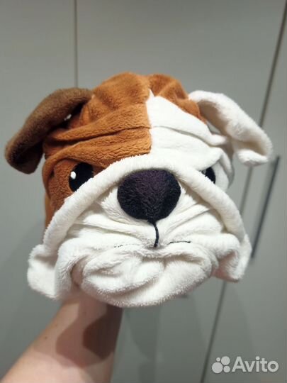 Мягкие игрушки IKEA Икея собака бульдог