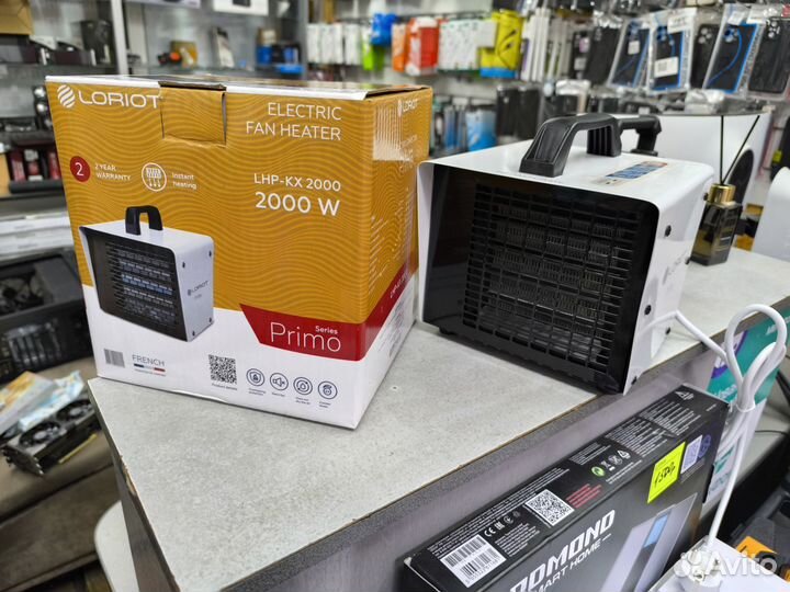 Новая тепловая пушка Lariot 2квт Primo lhp-kx2000