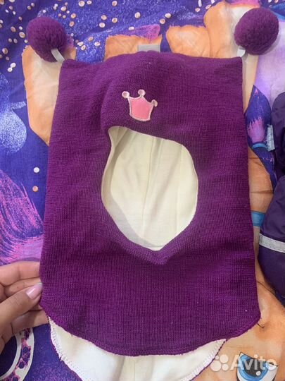 Шапка шлем beezy и варежки-краги kerry