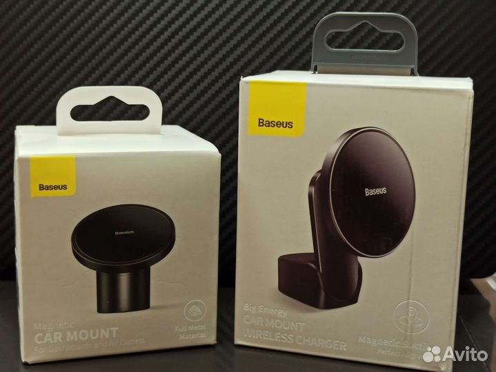 Автомобильный держатель зарядка Baseus MagSafe