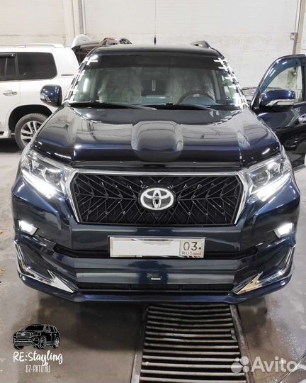 Решетка радиатора тюнинг TRD Prado 150 TY2021X22