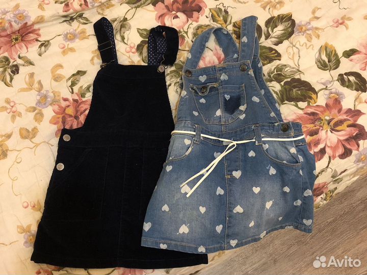 Джинсовый сарафан 110