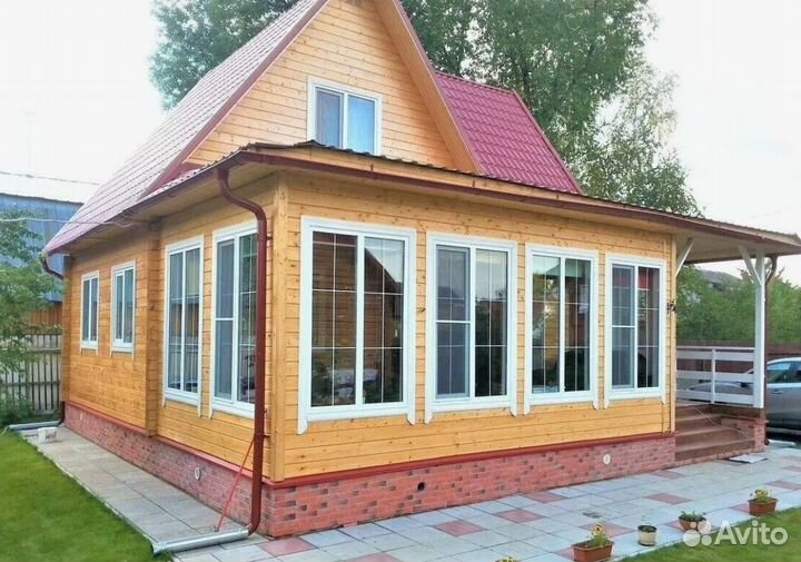 Остекление веранд, террас, балконов