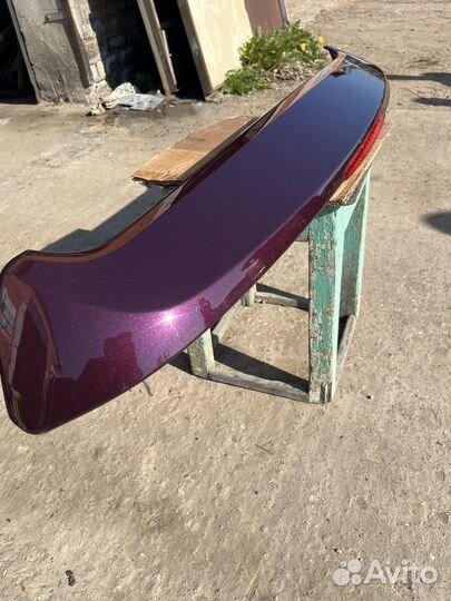 Спойлер на hyundai solaris