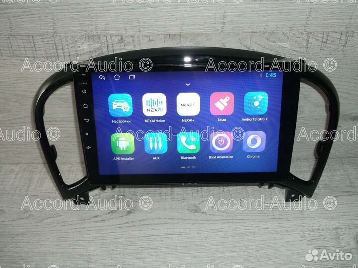 Магнитола 2DIN Nissan Juke Android 2/32 GPS