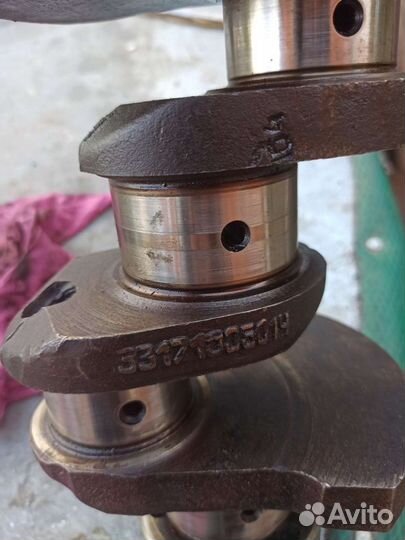 Коленвал Азлк москвич 2141