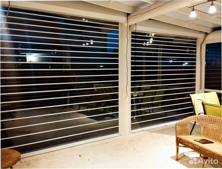 Прозрачные рольставни от производителя