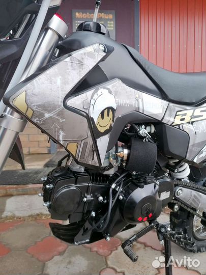 Питбайк BSE EX125 E 17/14 Urban Grey (ZS., эл.ст.)