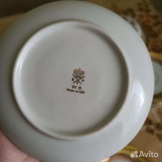 Столовый сервиз гдр Райские птицы