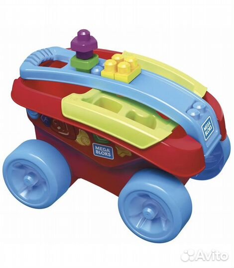 Конструктор Lego Mega Bloks Тележка - сортер
