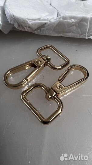 Карабины для сумок, фурнитура металлическая