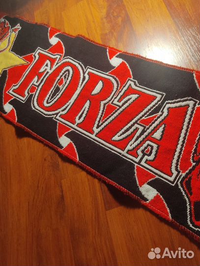 Футбольный,фанатский шарф Milan Made in Italy