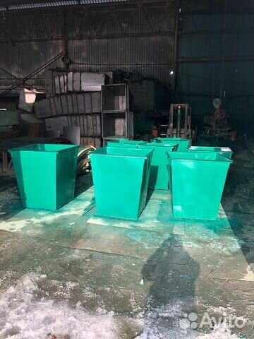 Мусорный контейнер тбо 1 м3